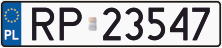Польський автономер купити онлайн