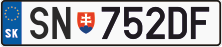 Словацький автономер купити онлайн