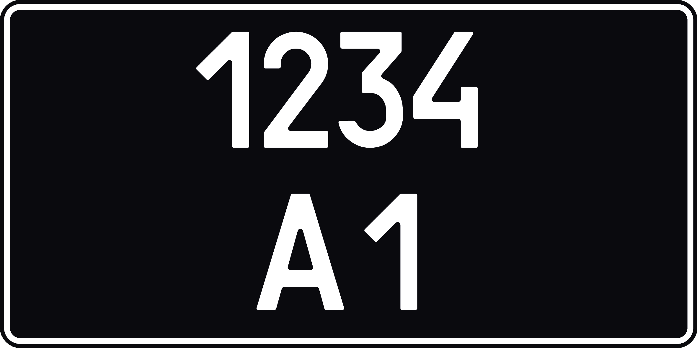 Сувенірний номер (америка) купити онлайн