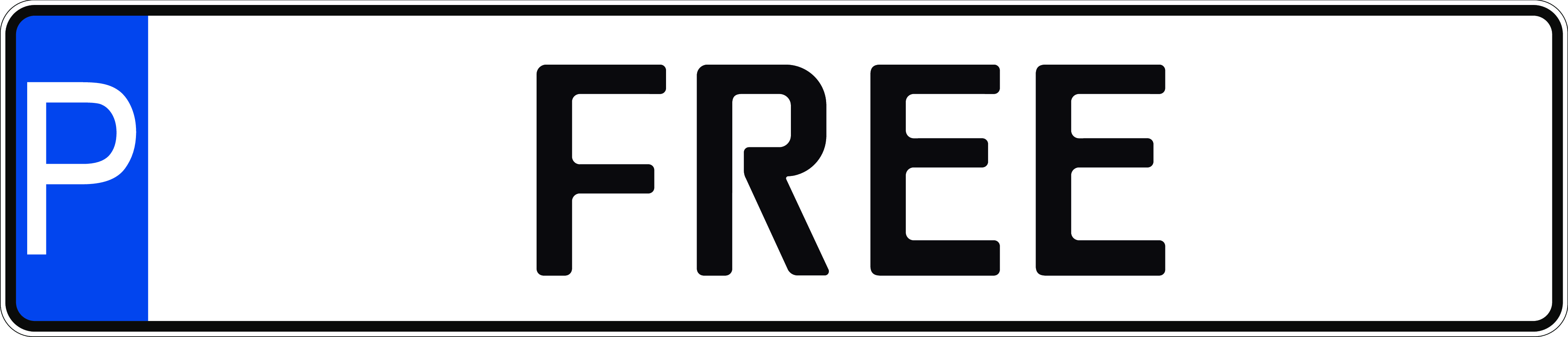 Сувенірний номер (парковка) купити онлайн